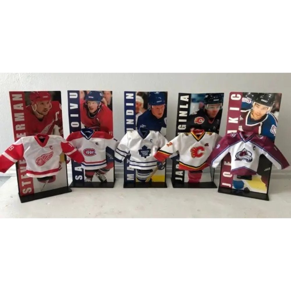 Mini NHL Jersey’s 5 piece bundle - loose